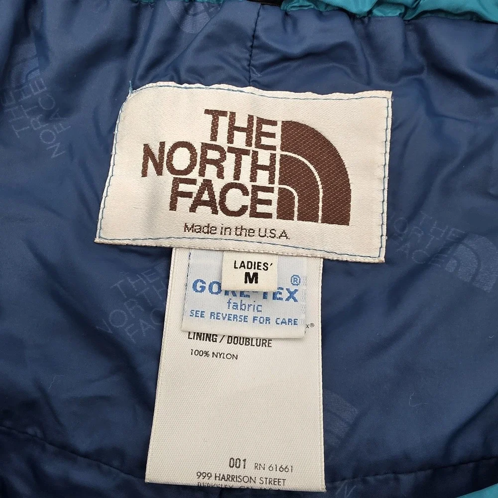 The North Face Gore-Tex Rain Pants Women Medium Nylon Windbreaker Vintage USA